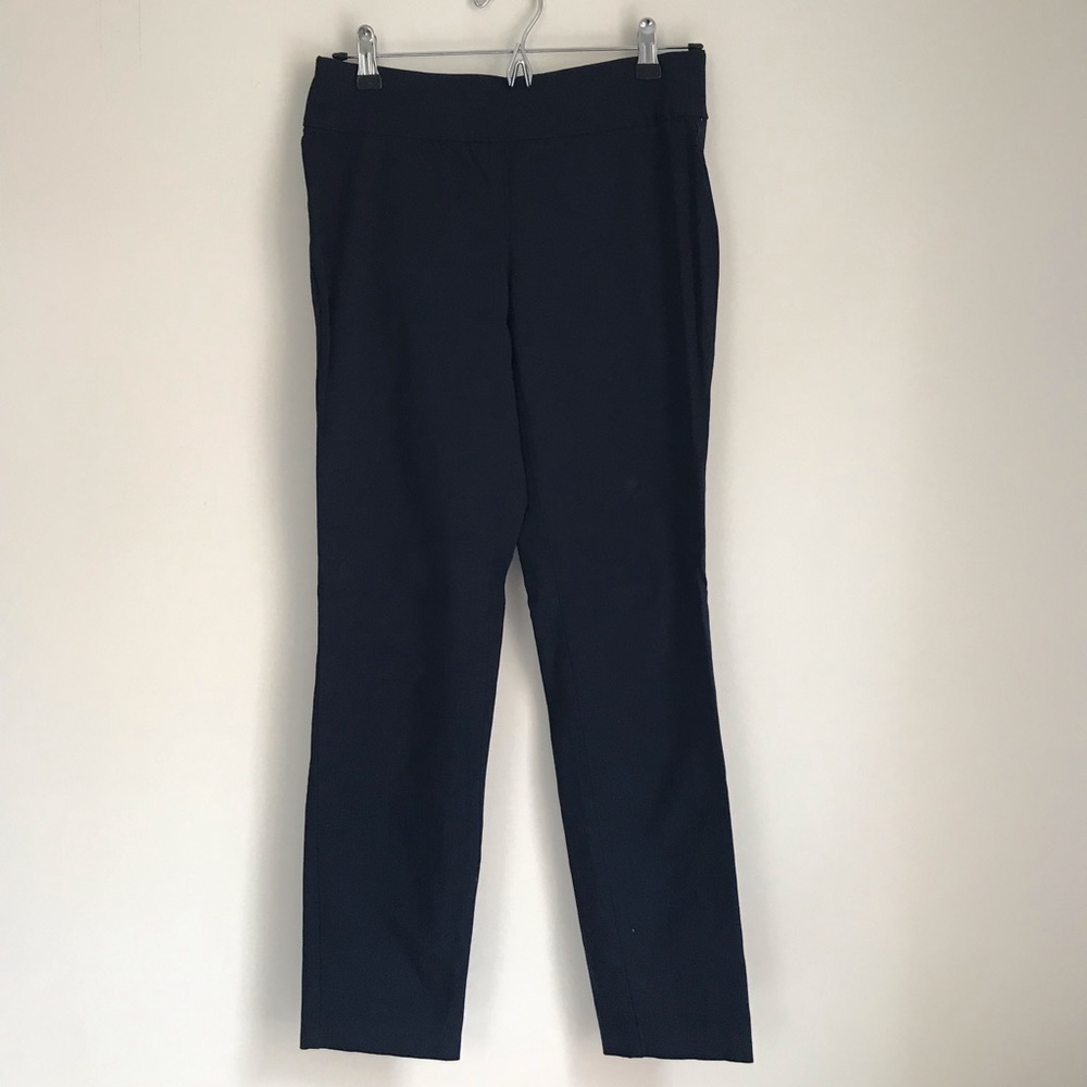 Van Huesen Navy Stretch Extensible Pull On Pants